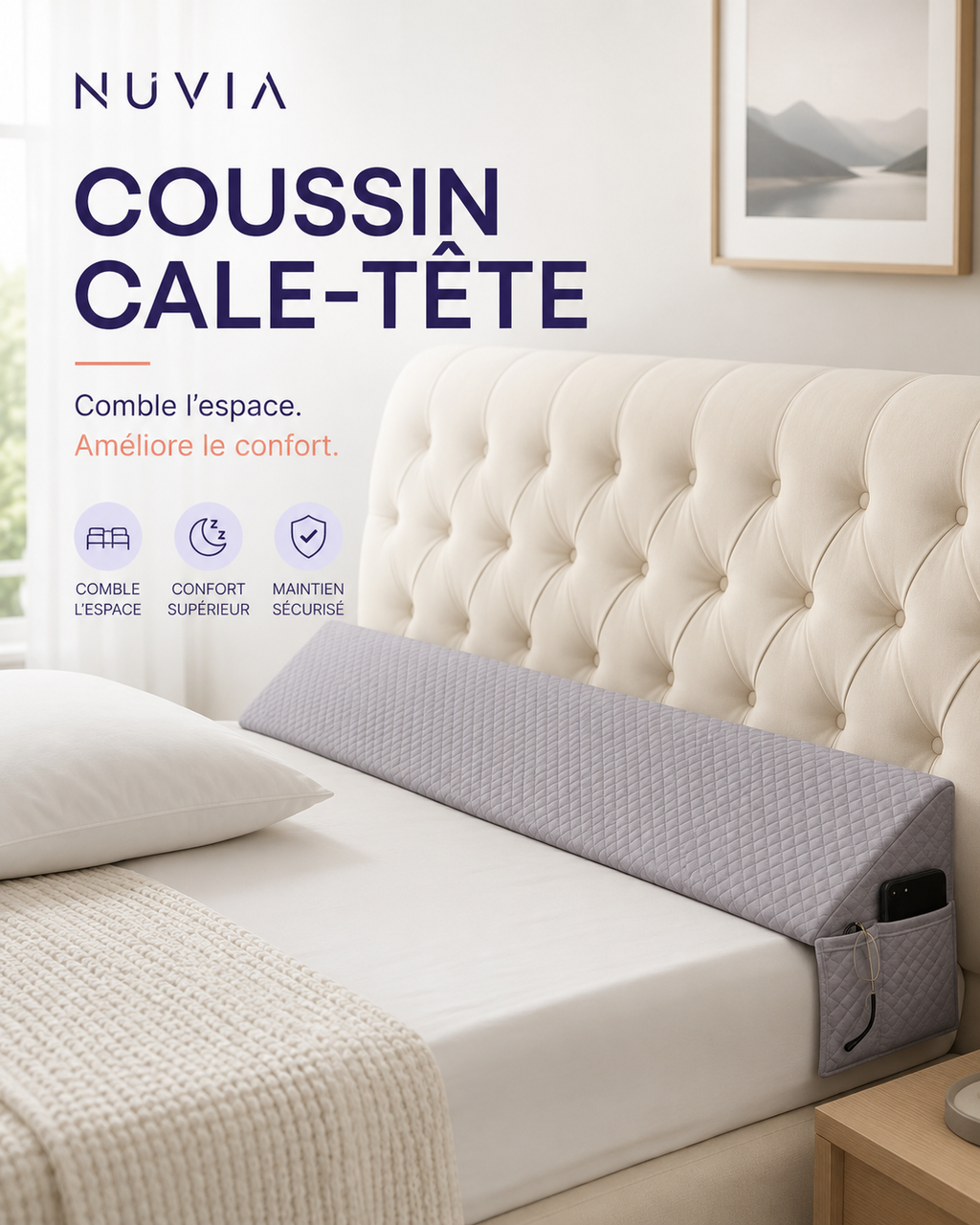 Coussin cale-tête NUVIA